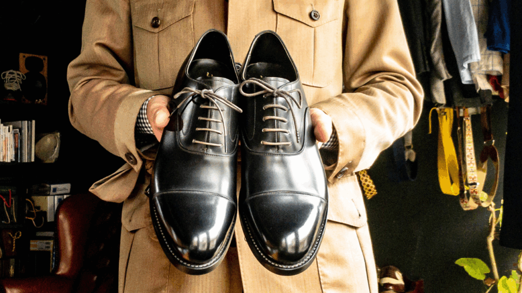 革靴を磨いてみよう